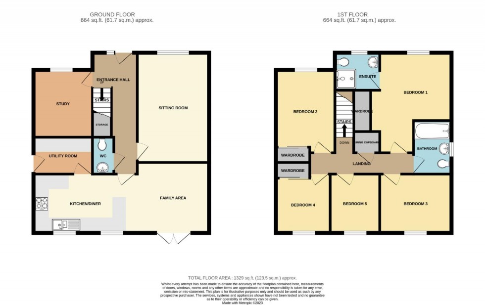 Floorplan for Hodder Street, Kingsthorpe, Northampton