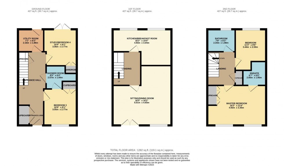 Floorplan for Romulus Close, Wootton, Northampton