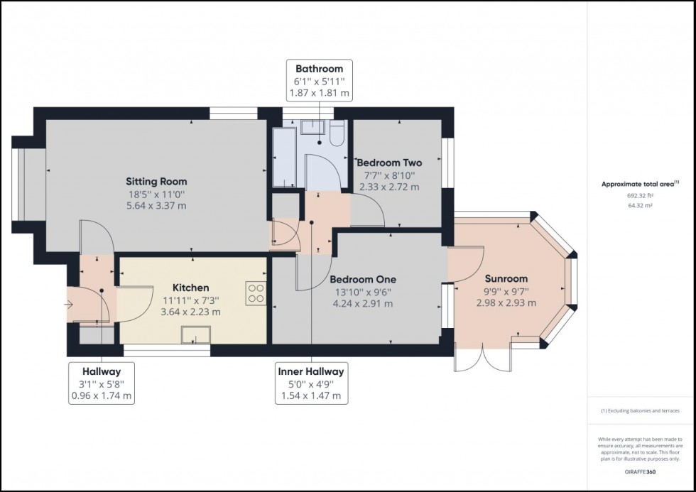 Floorplan for Fennel Court, Northampton
