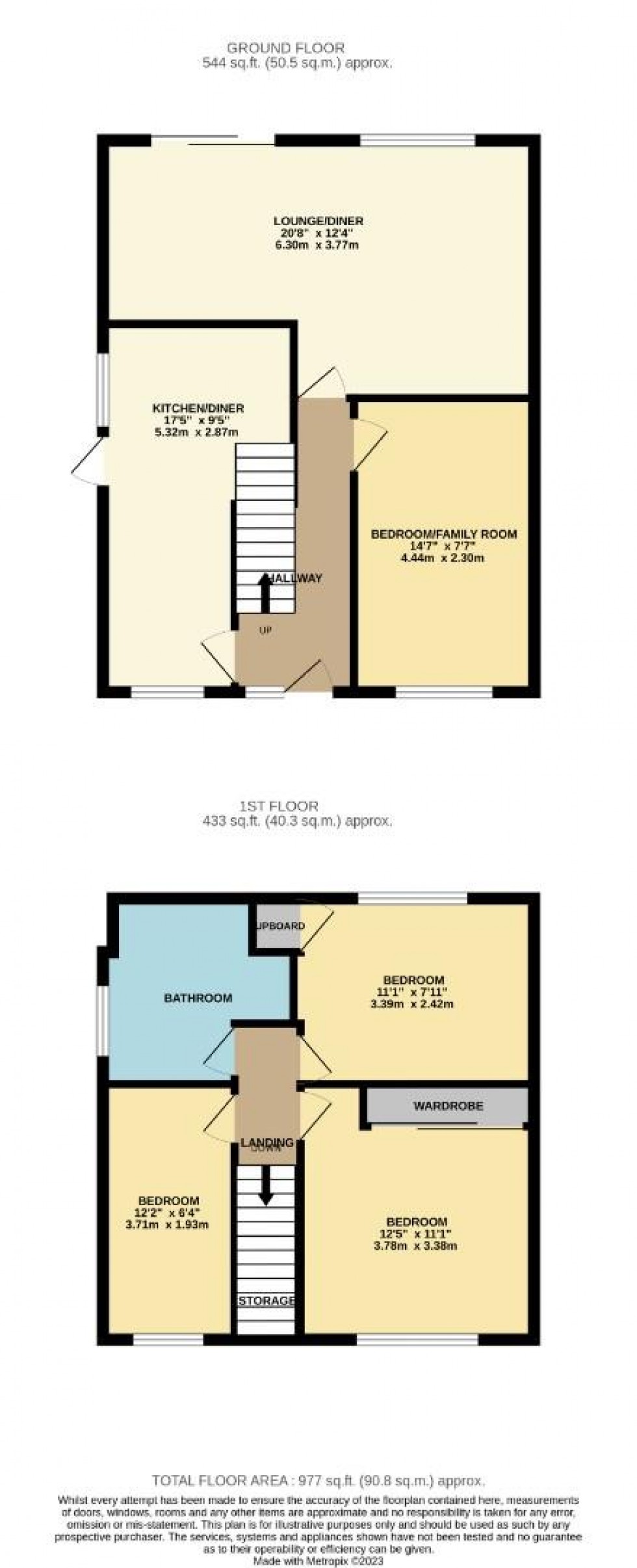 Floorplan for Blacksmiths Way, Hartwell, Northampton