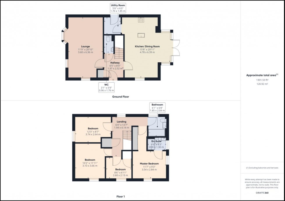 Floorplan for Thompson Way, Moulton, Northampton