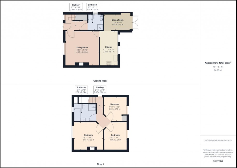 Floorplan for Water Lane, Wootton, Northampton