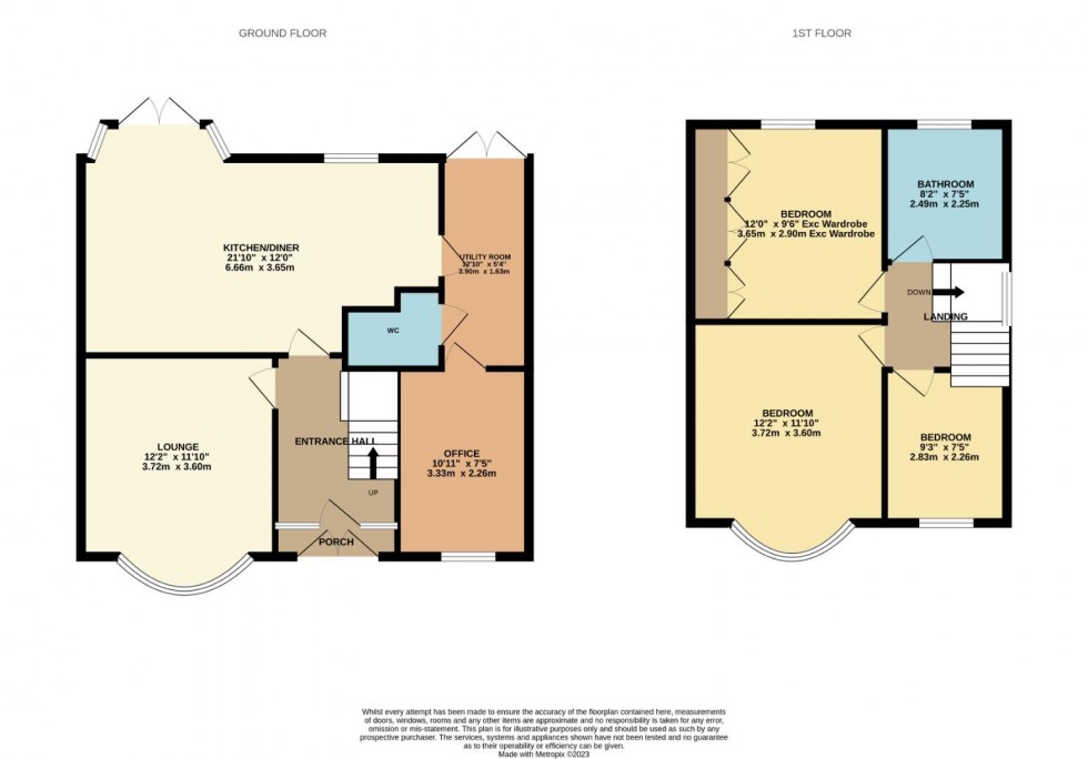 Floorplan for Stone Way, Northampton