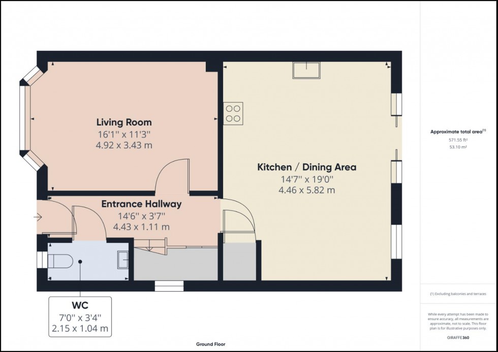 Floorplan for Moorbridge Road, Moulton