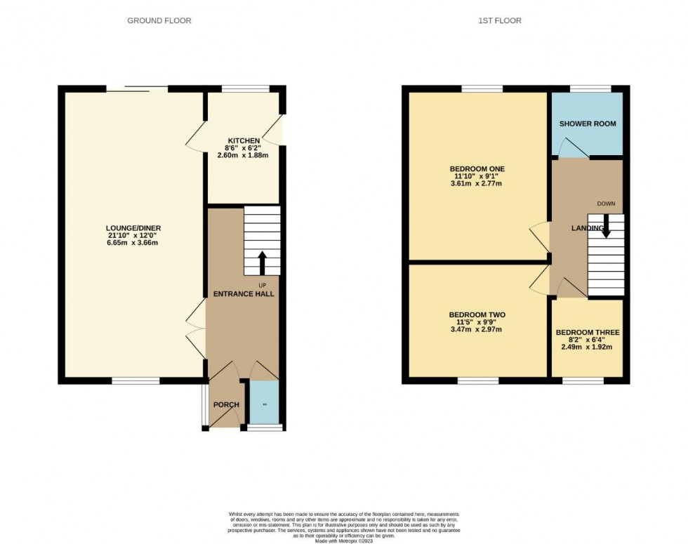 Floorplan for Chesham Rise, Northampton