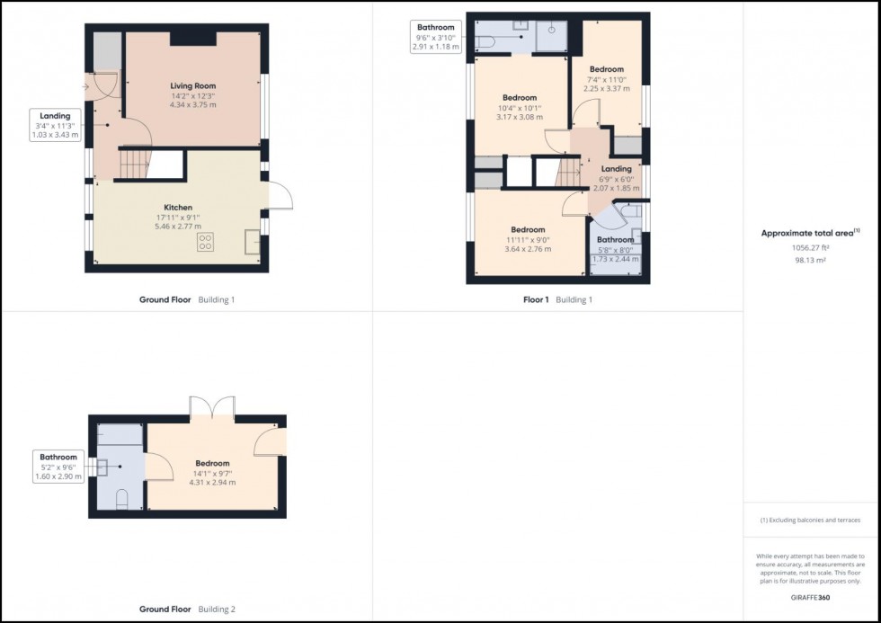 Floorplan for New Road, Wootton, Northampton