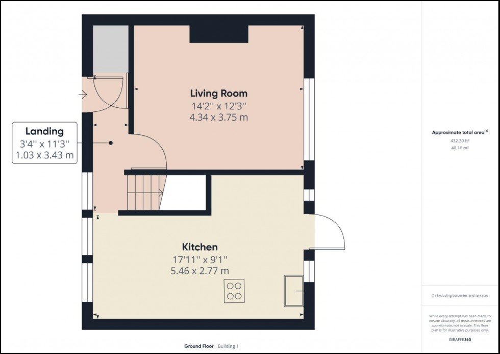 Floorplan for New Road, Wootton, Northampton