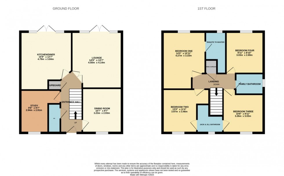 Floorplan for Long Breech, Mawsley Village
