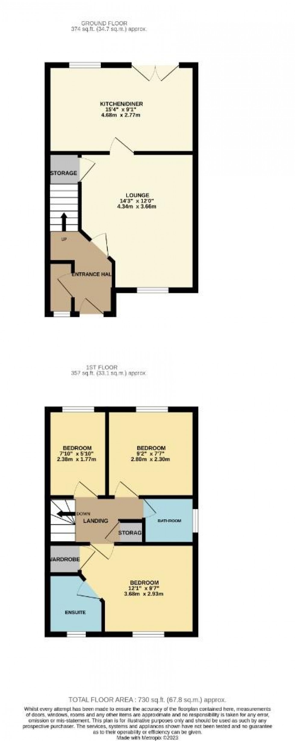 Floorplan for Pemberley Walk, Balmoral Close, Northampton