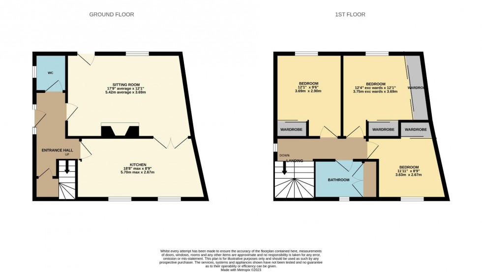 Floorplan for Grange Court, Brixworth, Northampton
