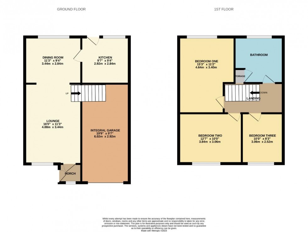 Floorplan for 40 South Copse, NORTHAMPTON