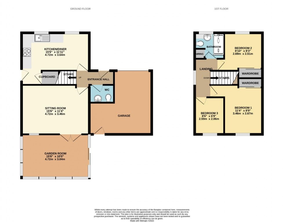 Floorplan for Malvern Close, Kettering