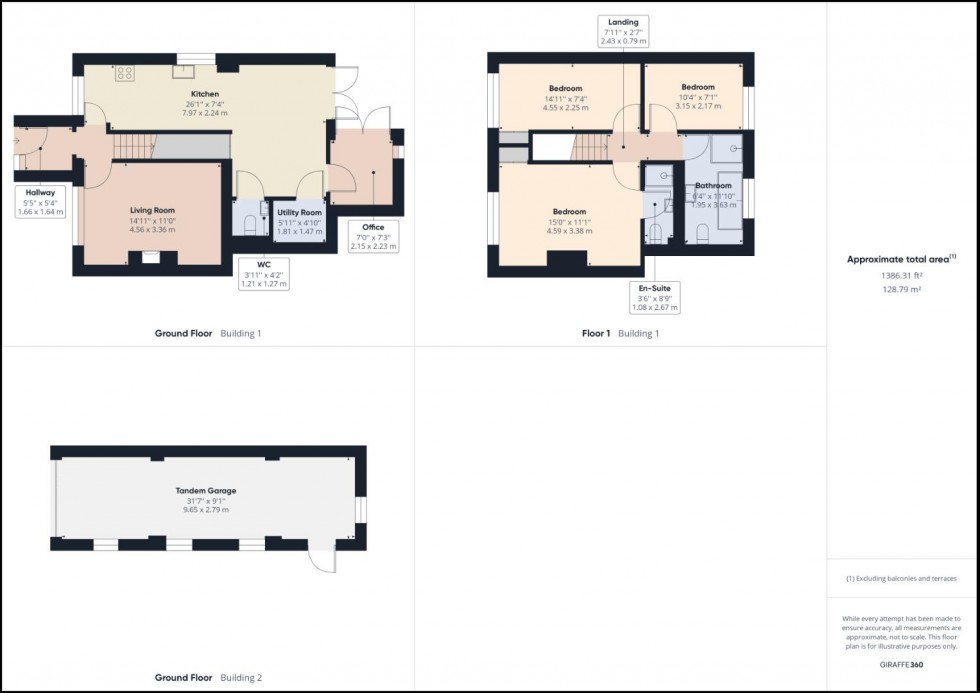 Floorplan for The Grove, Moulton