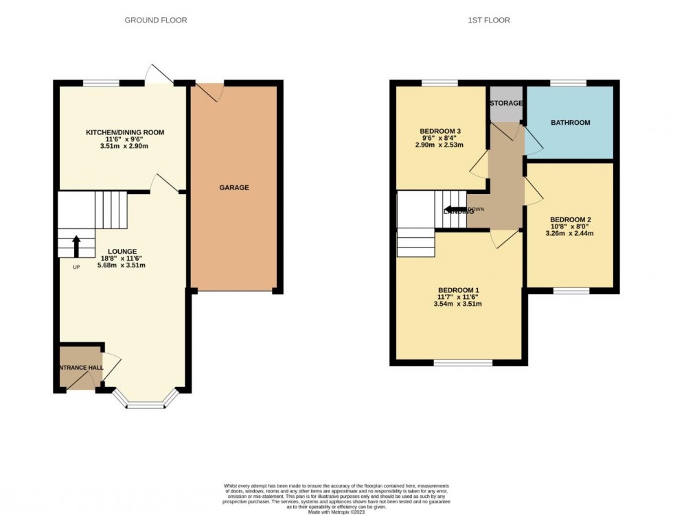 Floorplan for Ryngwell Close, Brixworth, Northampton