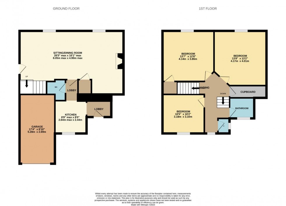 Floorplan for The Old Grammar School, High Street, Guilsborough