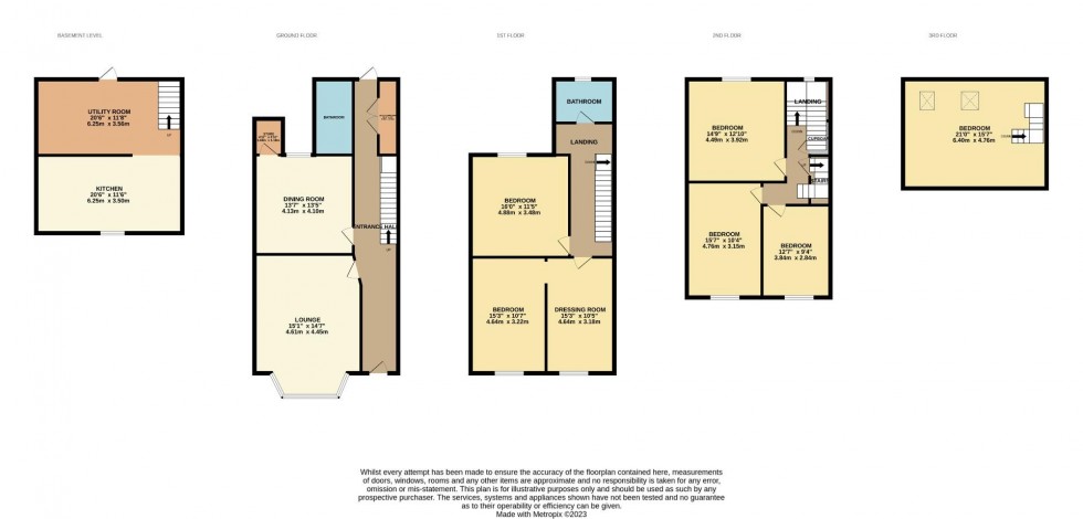 Floorplan for Royal Terrace, Northampton