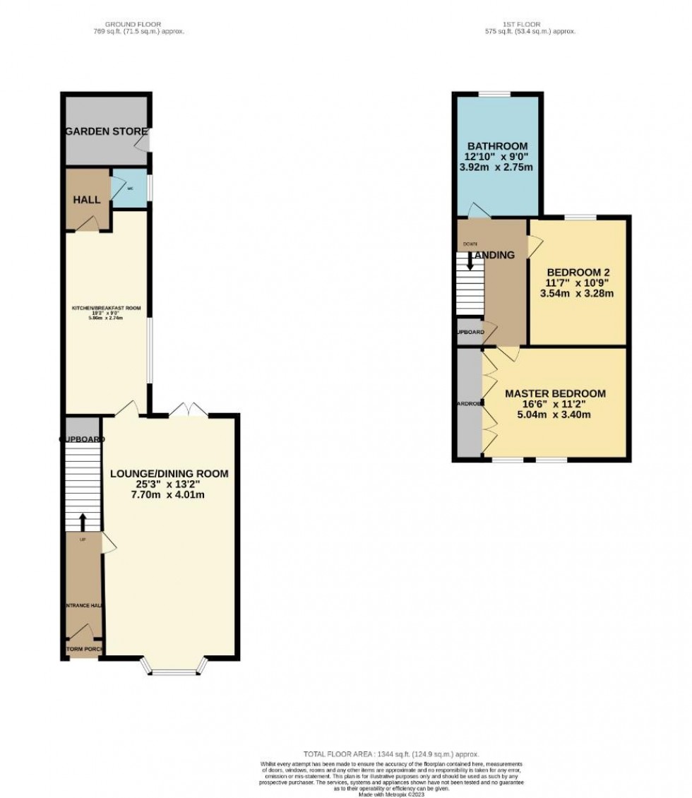 Floorplan for King Street, Earls Barton, Northampton
