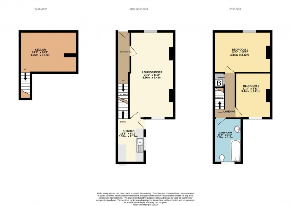 Floorplan for Somerset Street, The Mounts, Northampton
