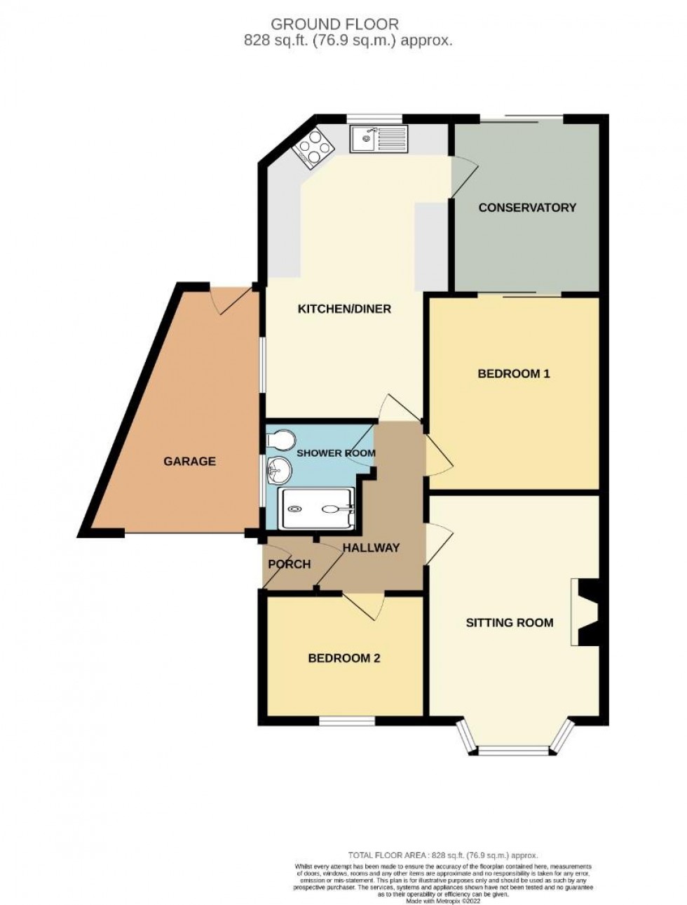 Floorplan for Thornby Drive, Kingthorpe Village, Northampton