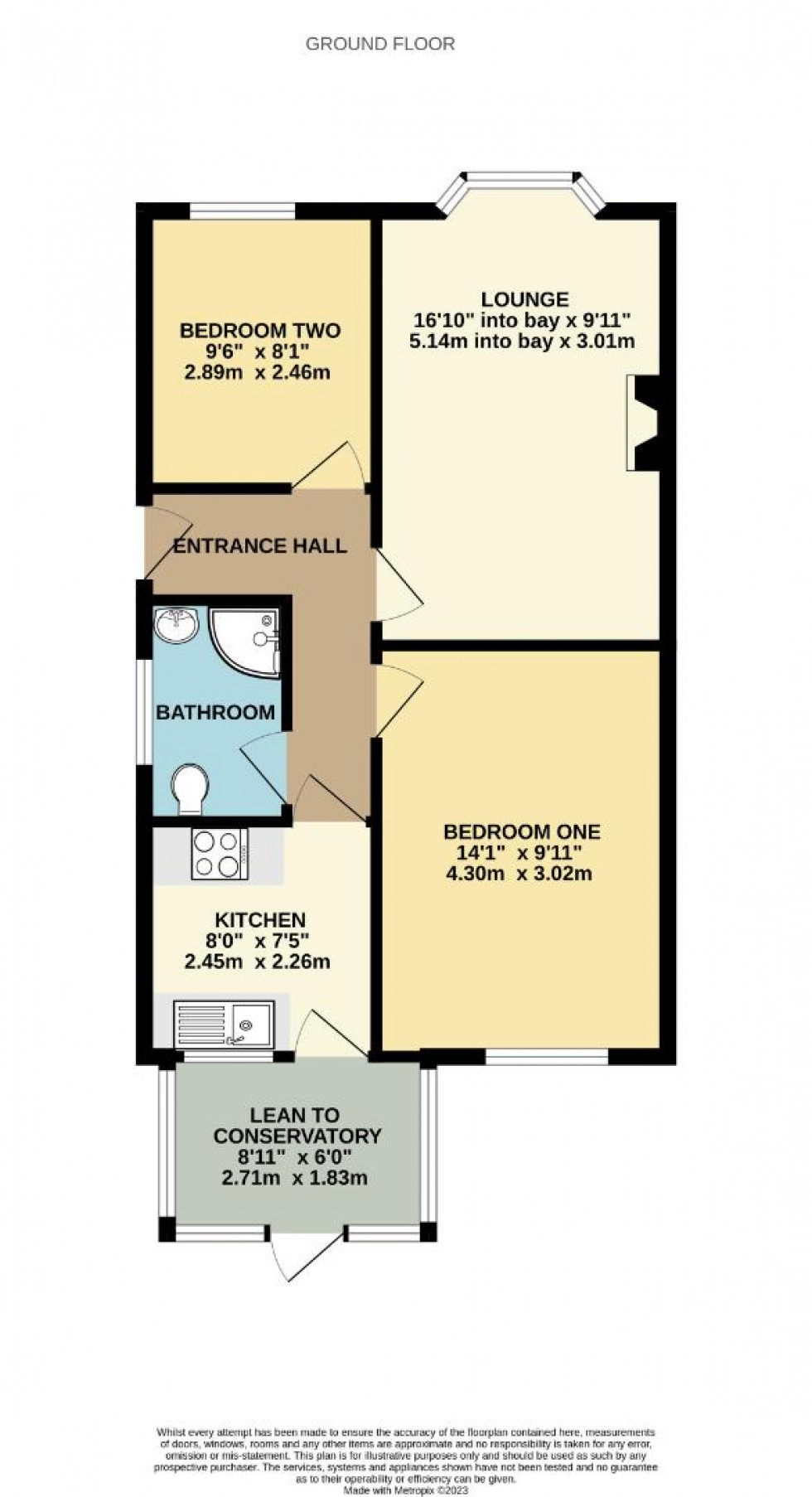 Floorplan for Cameron Drive, Northampton