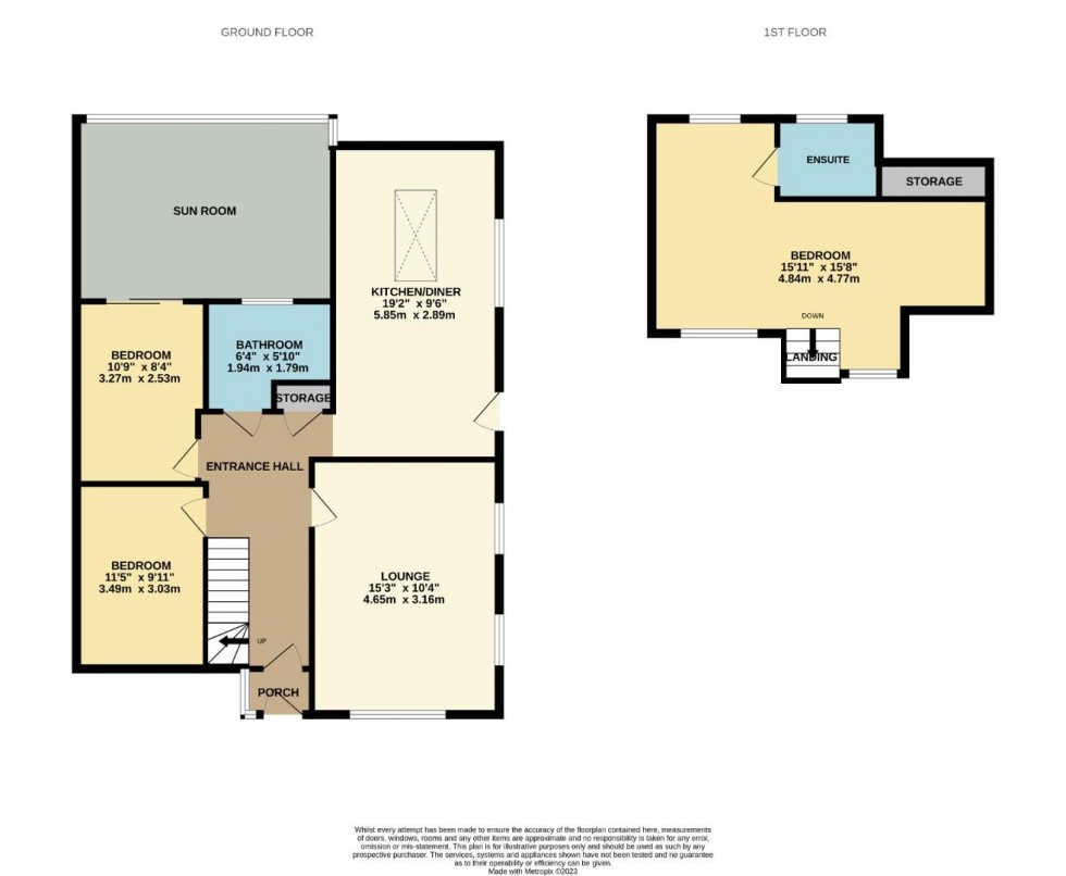 Floorplan for Lockwood Close, Kingsthorpe, Northampton
