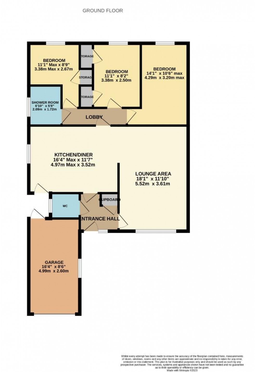 Floorplan for Acre Lane, Northampton