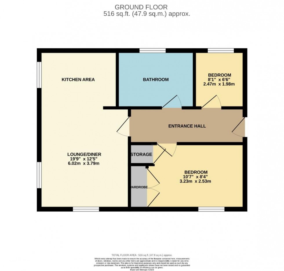 Floorplan for St. Andrews Street, Northampton