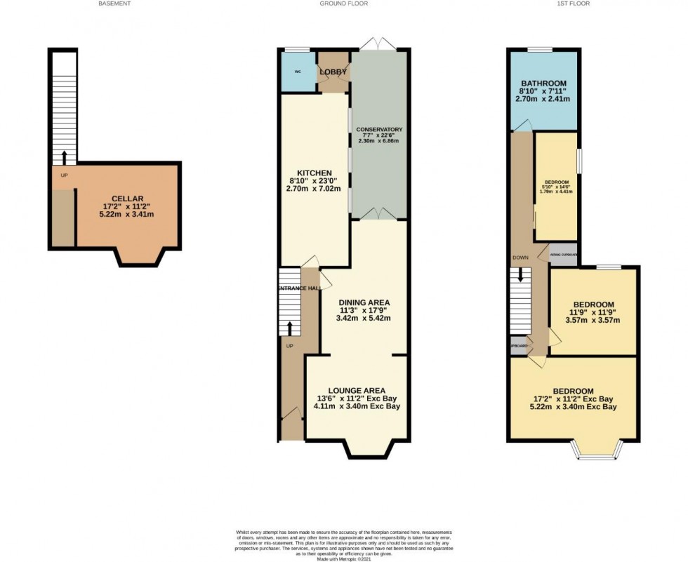 Floorplan for Kingsley Road, Northampton