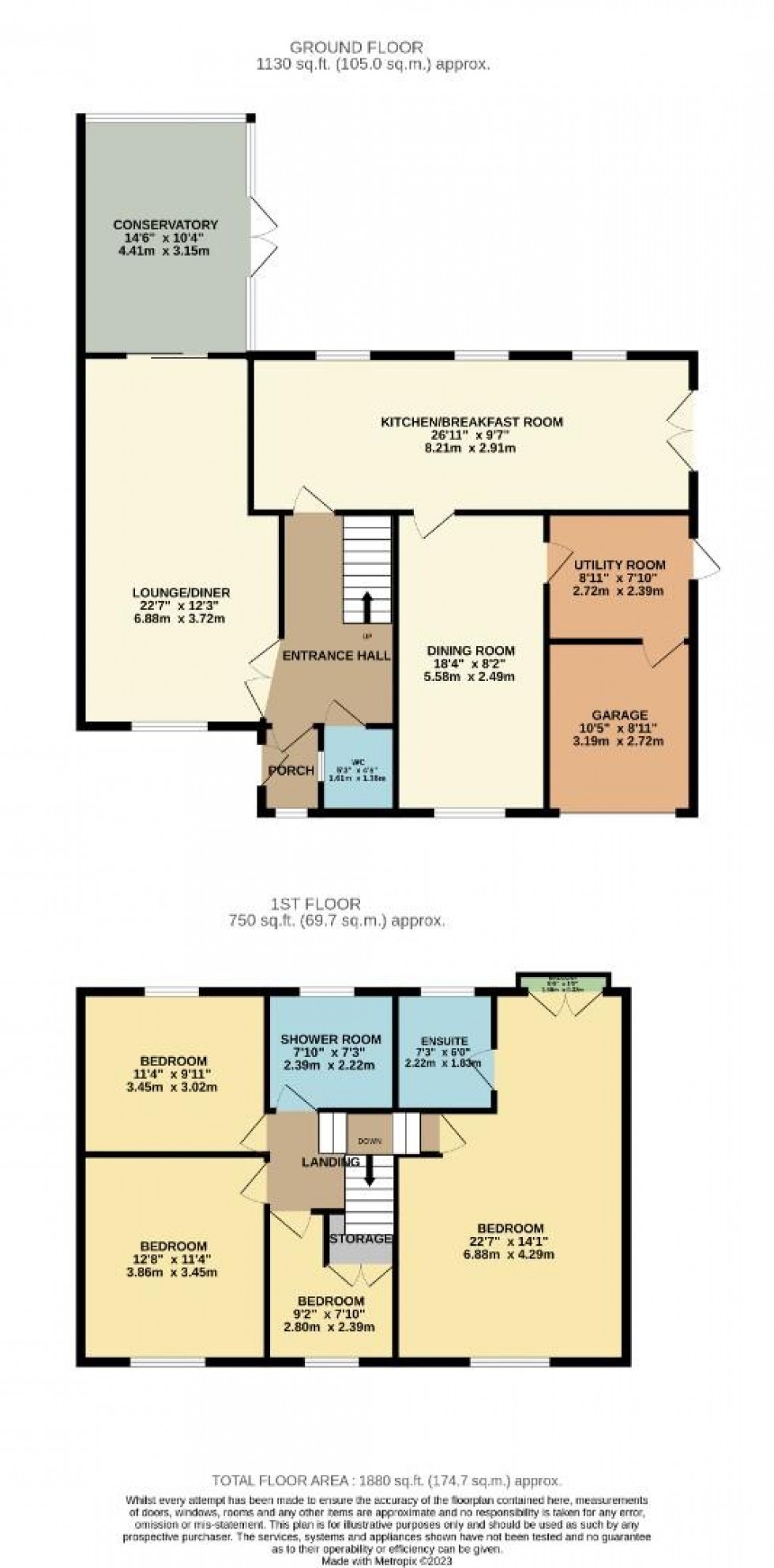 Floorplan for Church Croft, Roade, Northampton