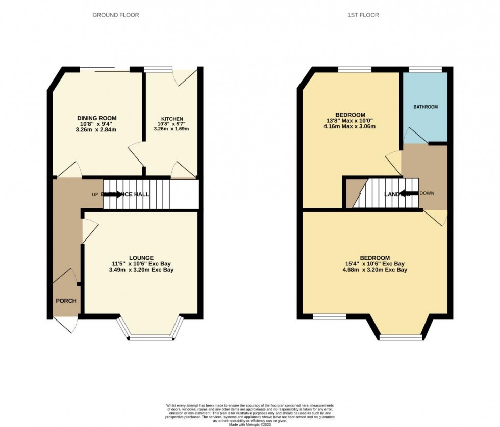 Floorplan for Murray Avenue, Northampton