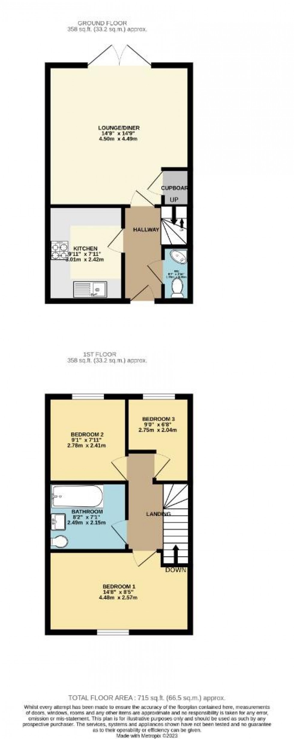 Floorplan for Simplex Way, Roade, Northampton