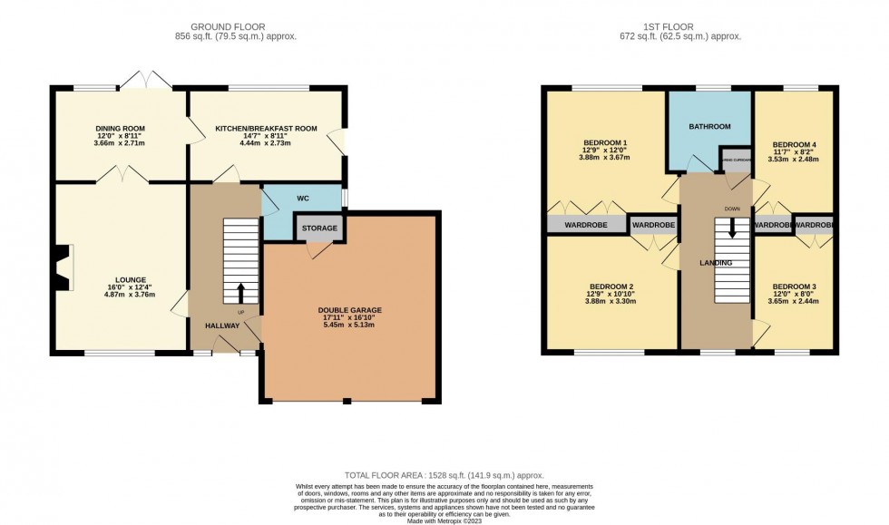 Floorplan for Conyngham Road, Meadowfields