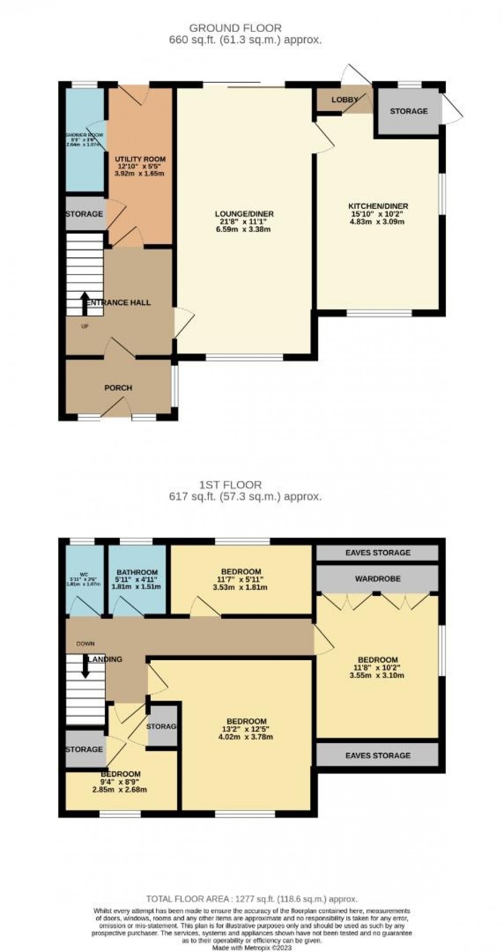 Floorplan for Williams Close, Hanslope, Milton Keynes