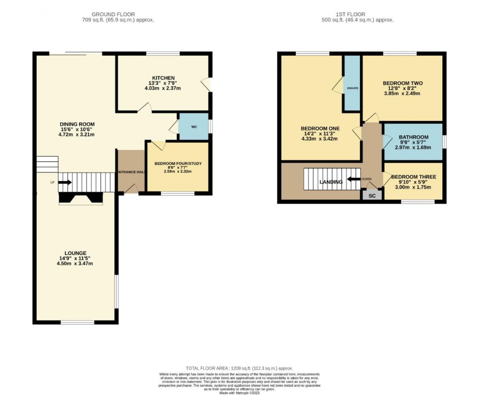 Floorplan for Millbank, Northampton