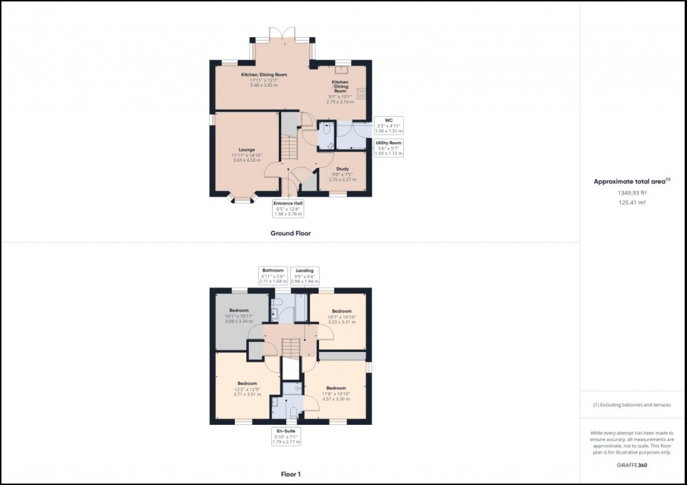 Floorplan for Morby Road, Earls Barton, Northampton