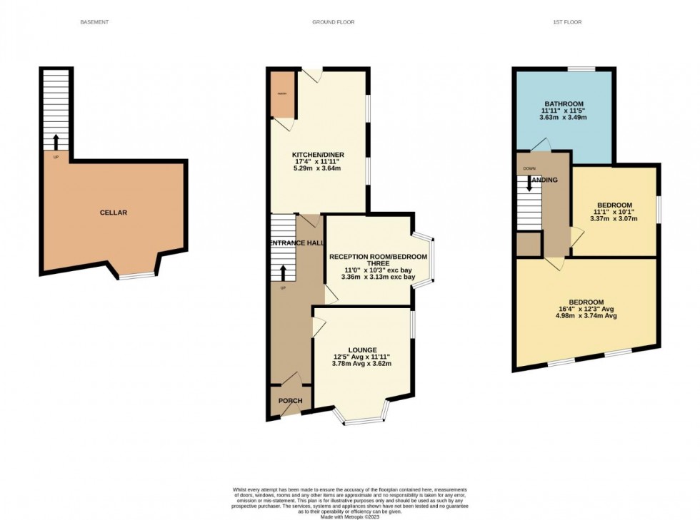 Floorplan for Hunter Street, Northampton