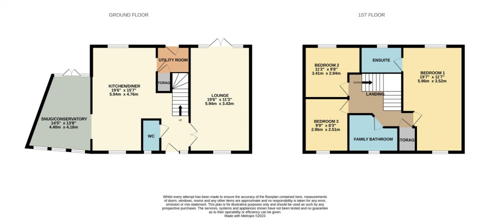 Floorplan for Long Breech, Mawsley Village, Kettering