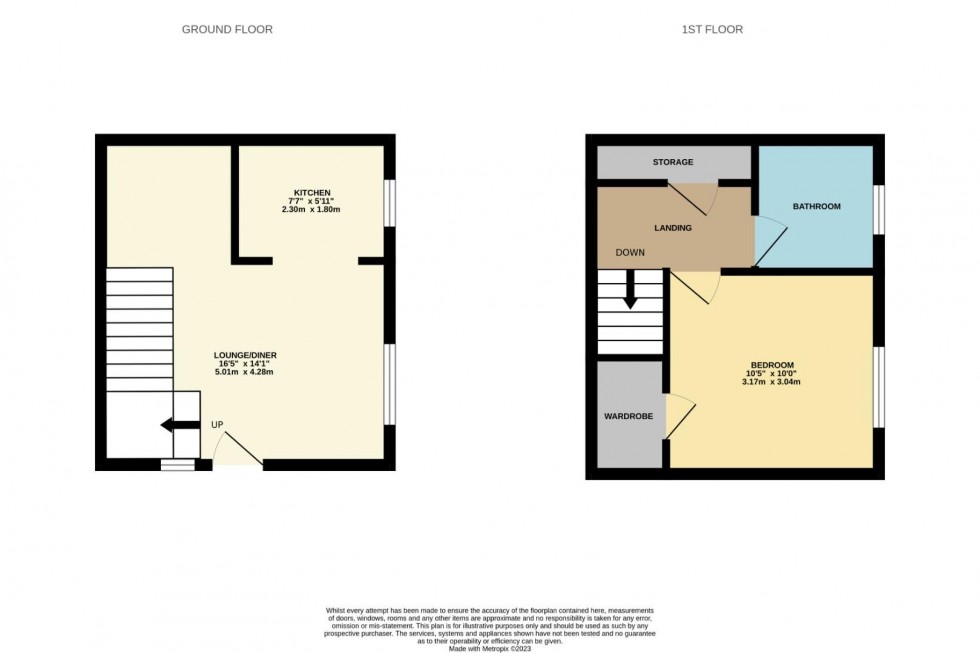 Floorplan for The Weavers, Northampton