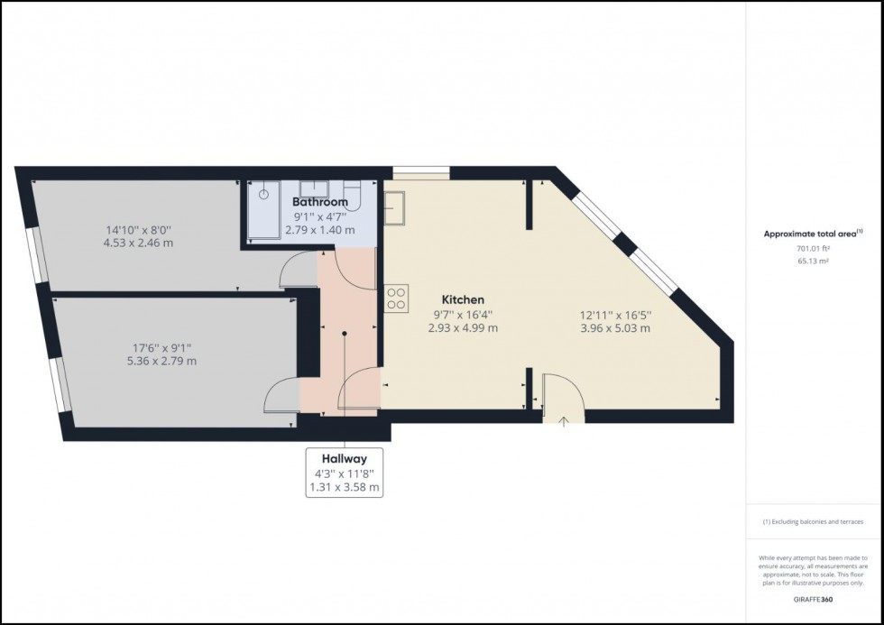 Floorplan for Spencer Parade, Northampton