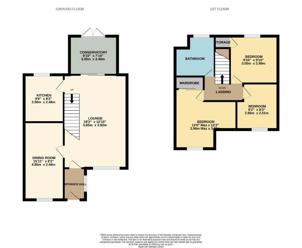 Floorplan for Cypress Court, Northampton