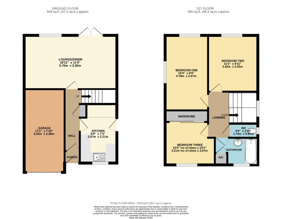 Floorplan for Smither Way, Bugbrooke, Northampton