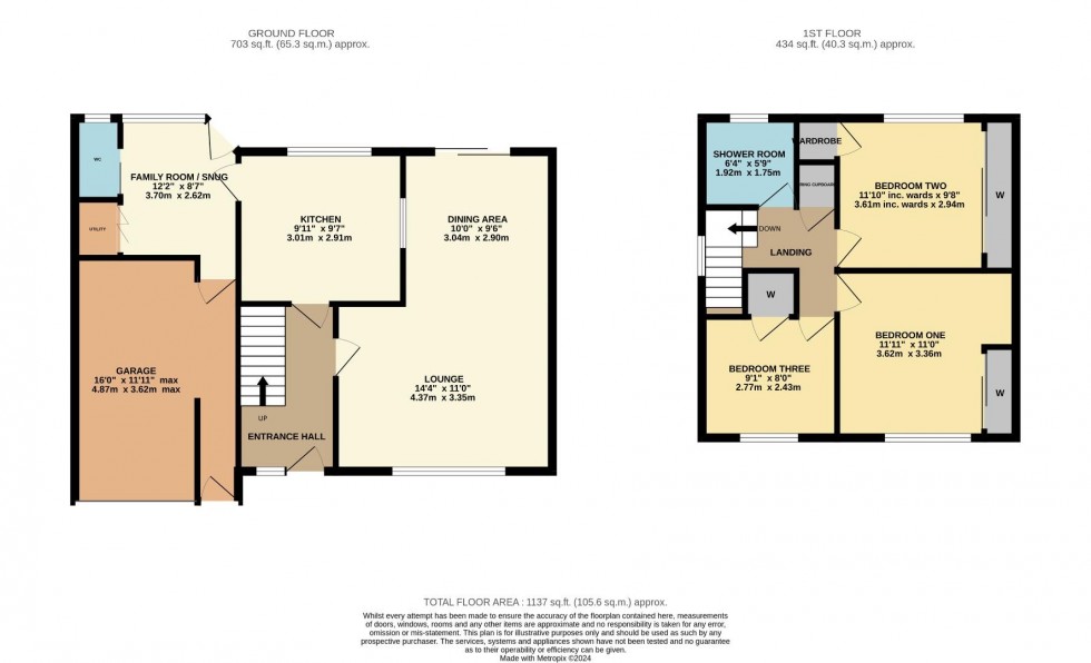 Floorplan for Ennerdale Road, Northampton