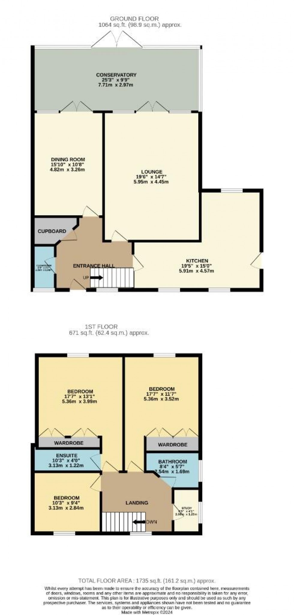Floorplan for Connegar Leys, Blisworth, Northampton
