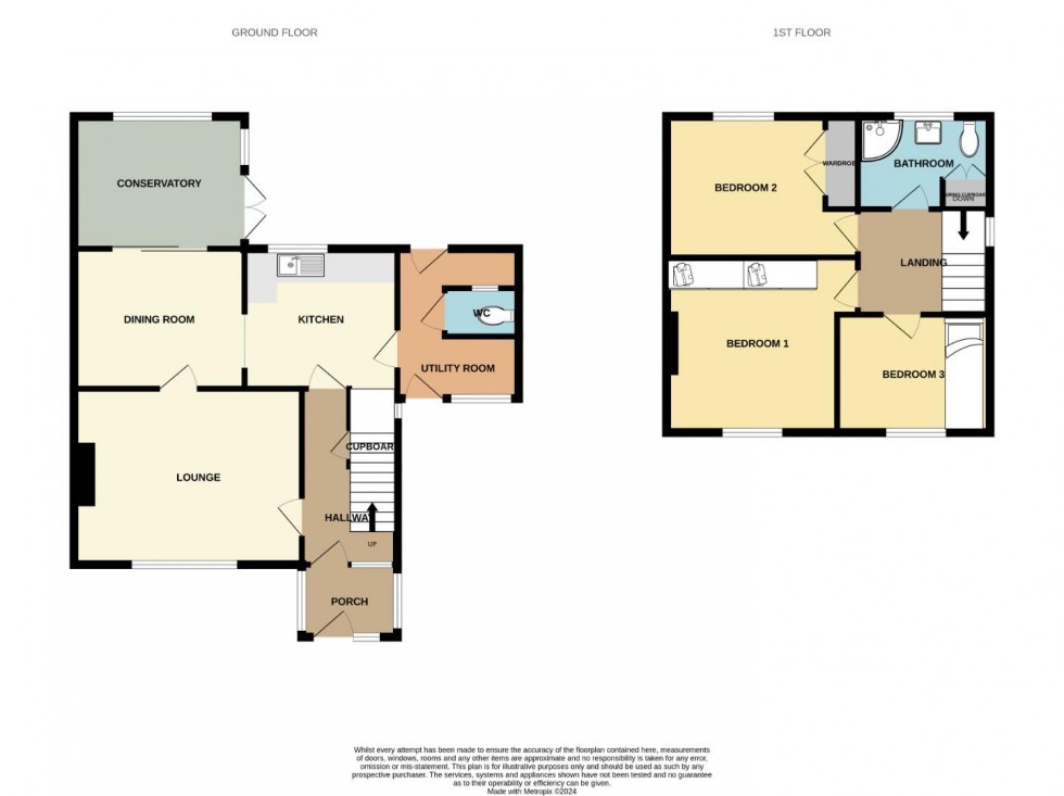 Floorplan for Onley Park, Willoughby, Rugby