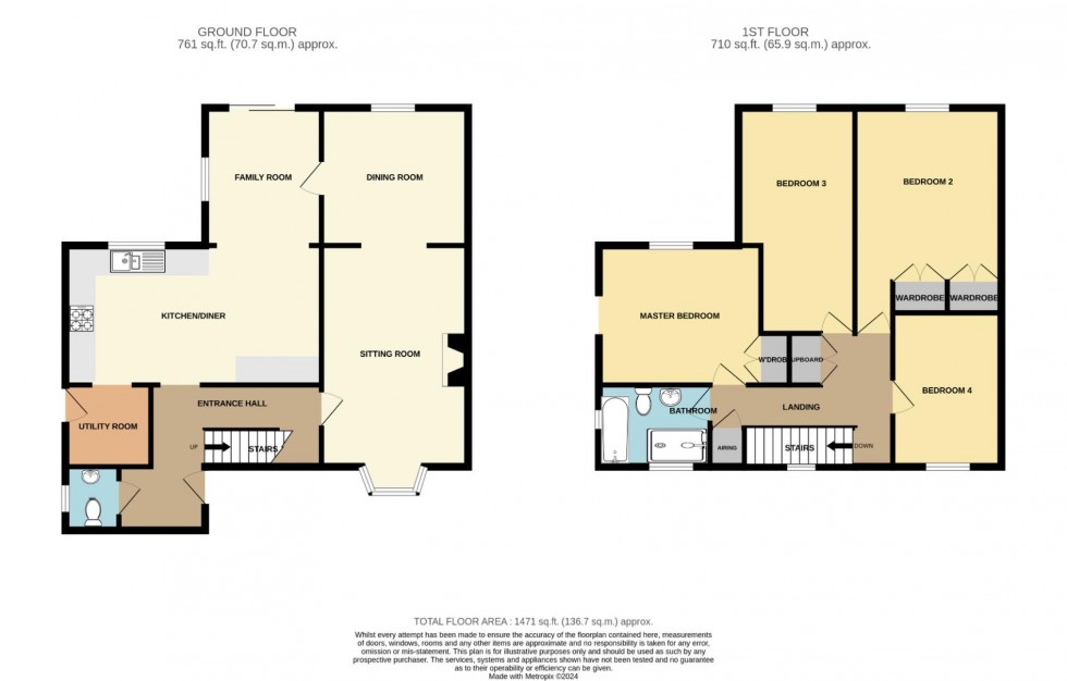 Floorplan for Pound Lane, Bugbrooke, Northampton