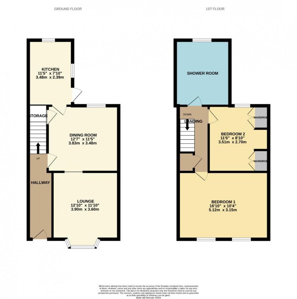 Floorplan for Mill Road, Kettering