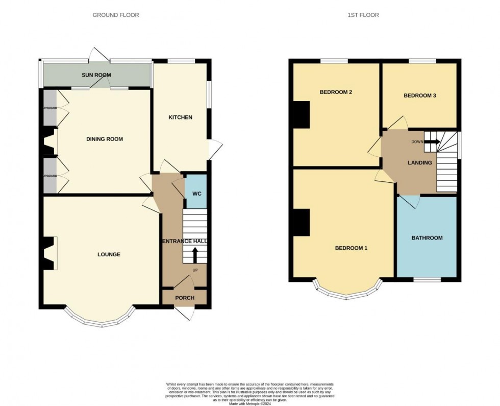 Floorplan for Fisher Avenue, Rugby