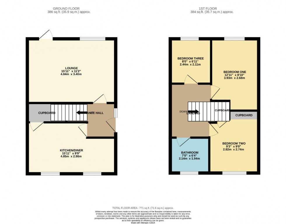 Floorplan for Swyncombe Green, Hartwell, Northampton