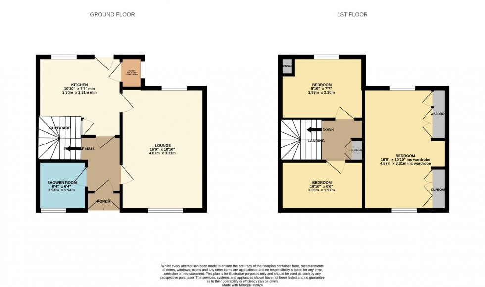 Floorplan for Fawsley Road, Far Cotton, Northampton