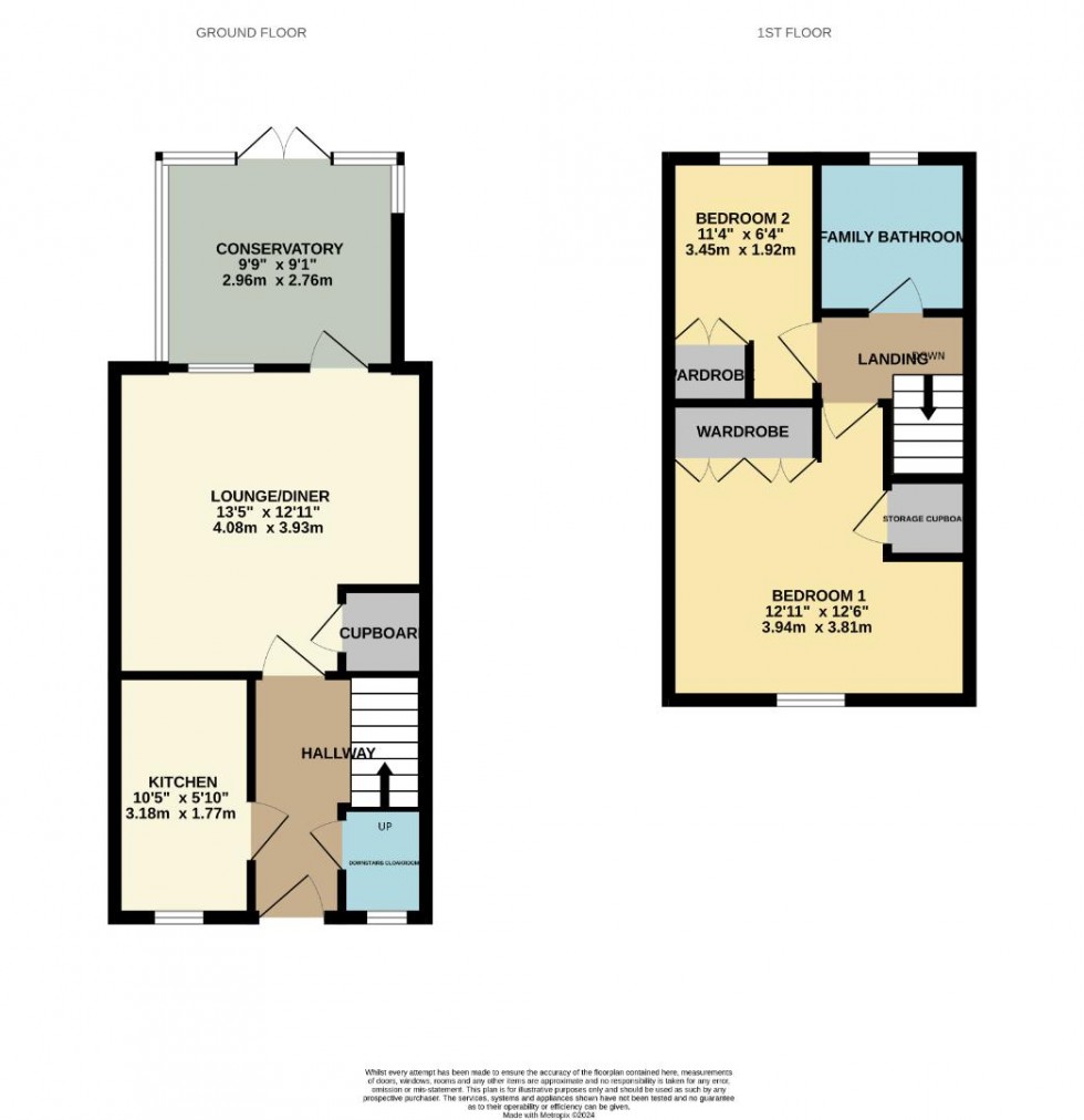 Floorplan for Hawthorn Avenue, Mawsley, Kettering